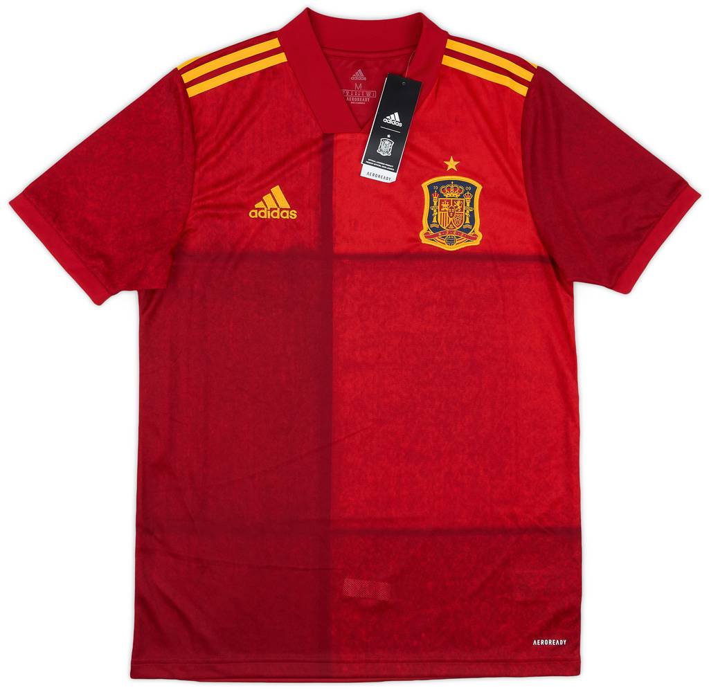 2020-21 Spain Home Shirt (M)