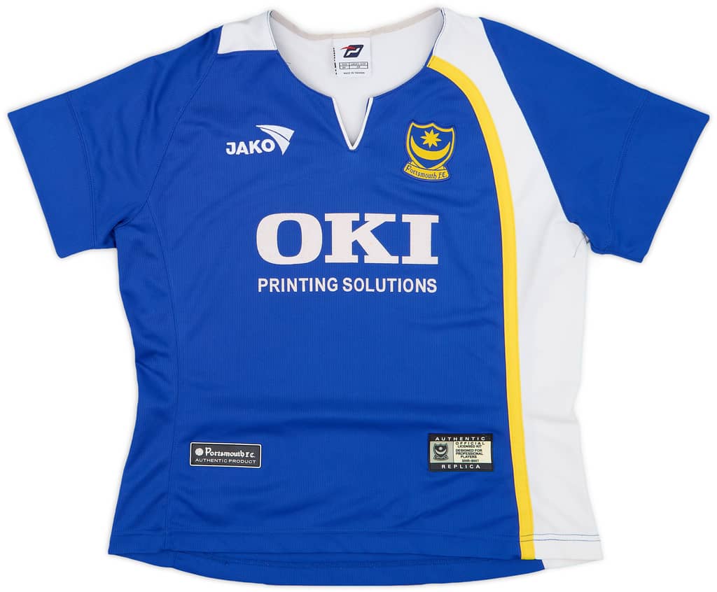 2005-06 Portsmouth Home Shirt - 8/10 - (Women's M)