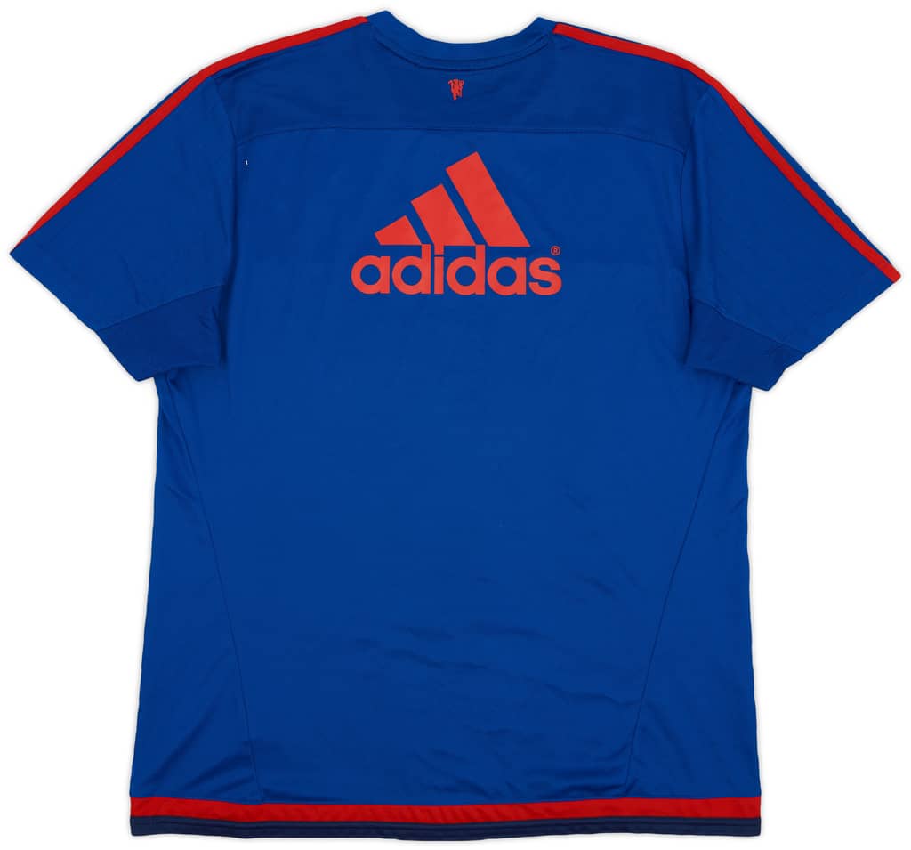2015-16 Manchester United adizero Training Shirt - 9/10 - (XL)