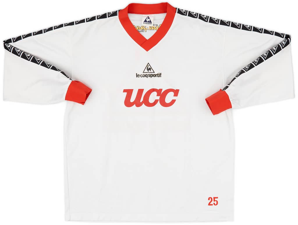 1998 Nagoya Grampus Eight Player Issue Le Coq Sportif Training L/S Shirt #25 - 8/10 - (XL)