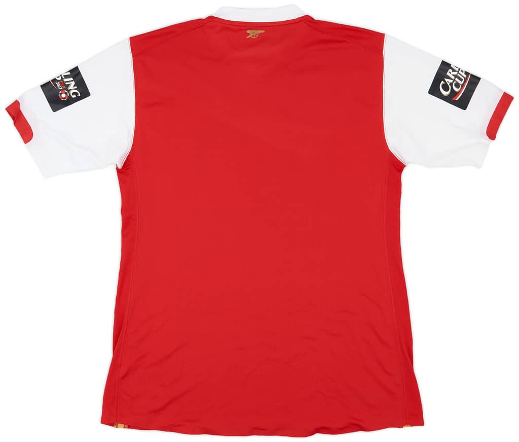 2007 Arsenal Carling Cup Final Player Issue Home Shirt - 8/10 - (L)