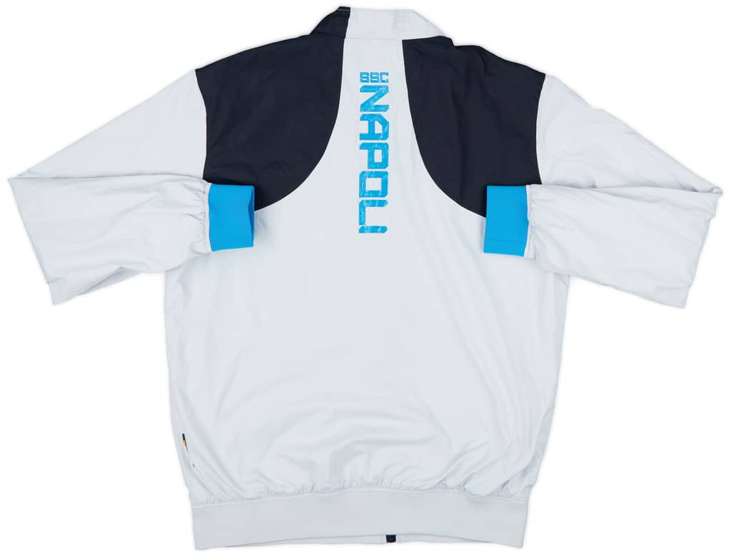 2018-19 Napoli Kappa Track Jacket - 7/10 - (XXL)