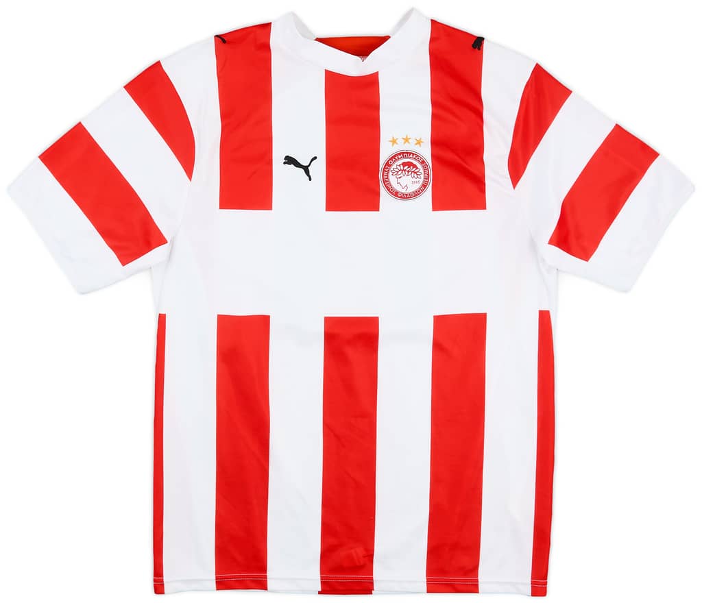 2006-07 Olympiakos Home Shirt - 8/10 - (M)