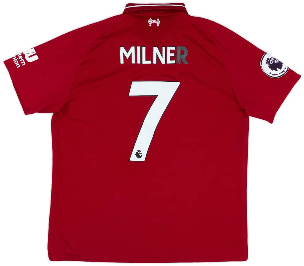 2018-19 Liverpool Home Shirt Mane #10 - 6/10 - (L)