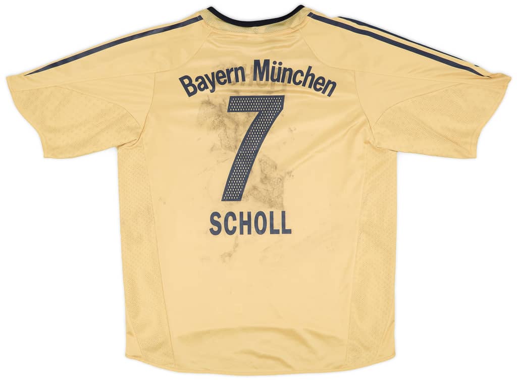 2004-05 Bayern Munich Away Shirt Scholl #7 - 5/10 - (L)