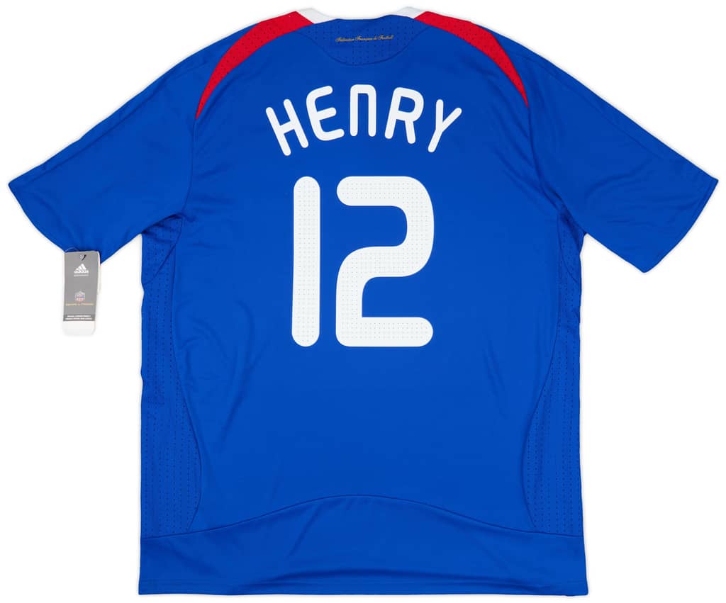 2007-08 France Home Shirt Henry #12 (XXL)