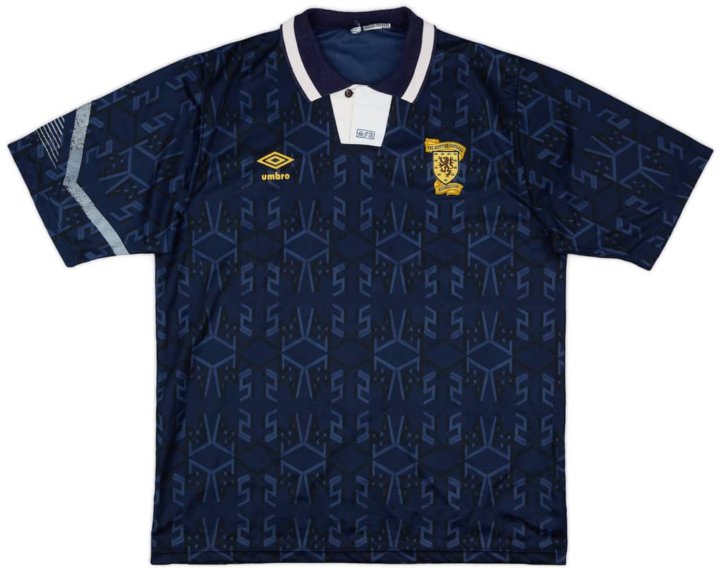 1991-94 Scotland Home Shirt - 6/10 - (L)