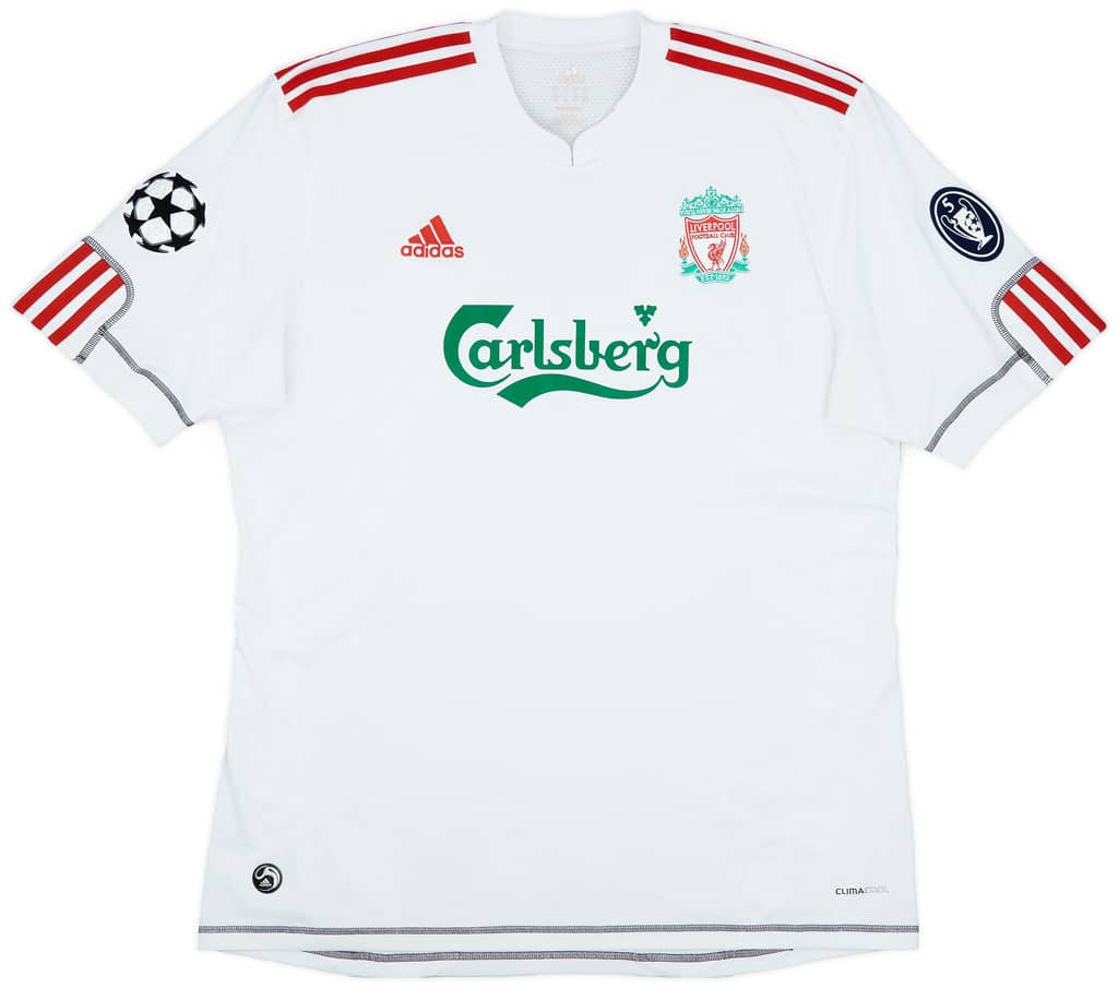 2009-10 Liverpool Third Shirt Gerrard #8 - 5/10 - (XL)