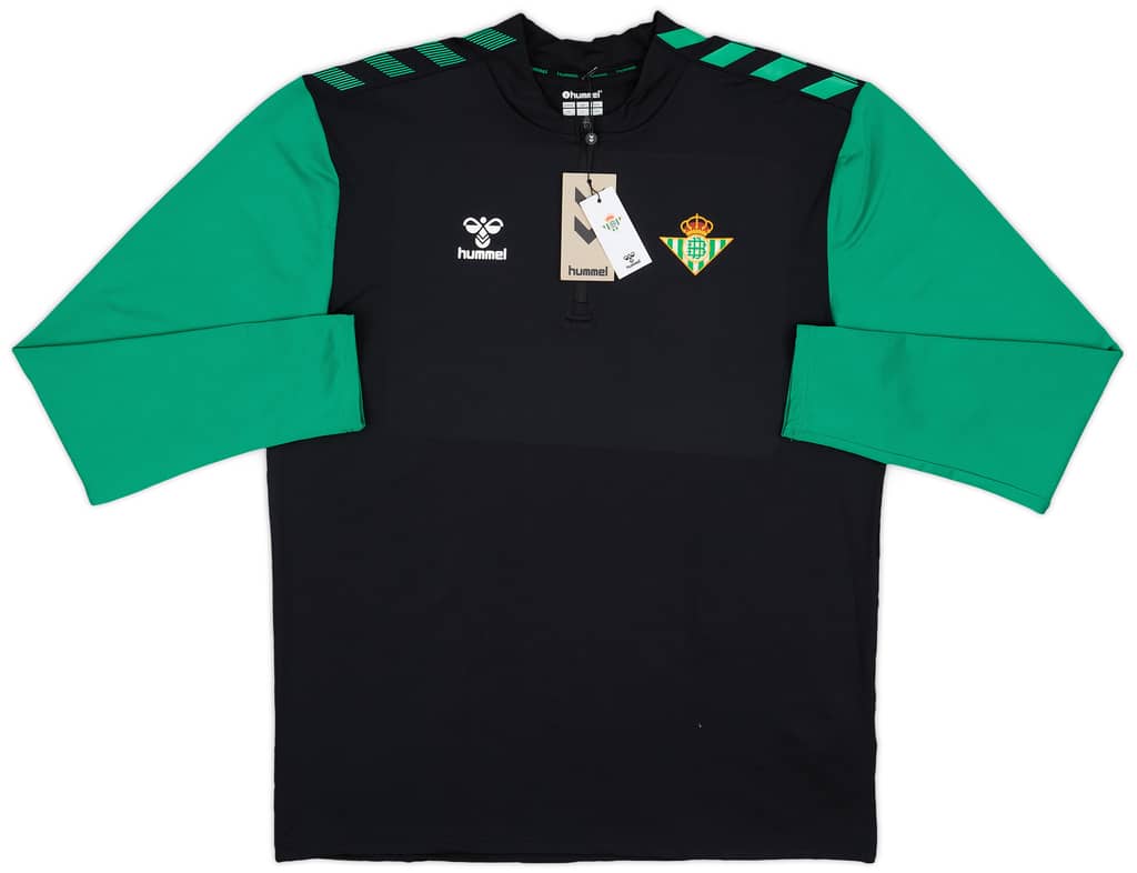 2022-23 Real Betis Hummel 1/4 Zip Training Top