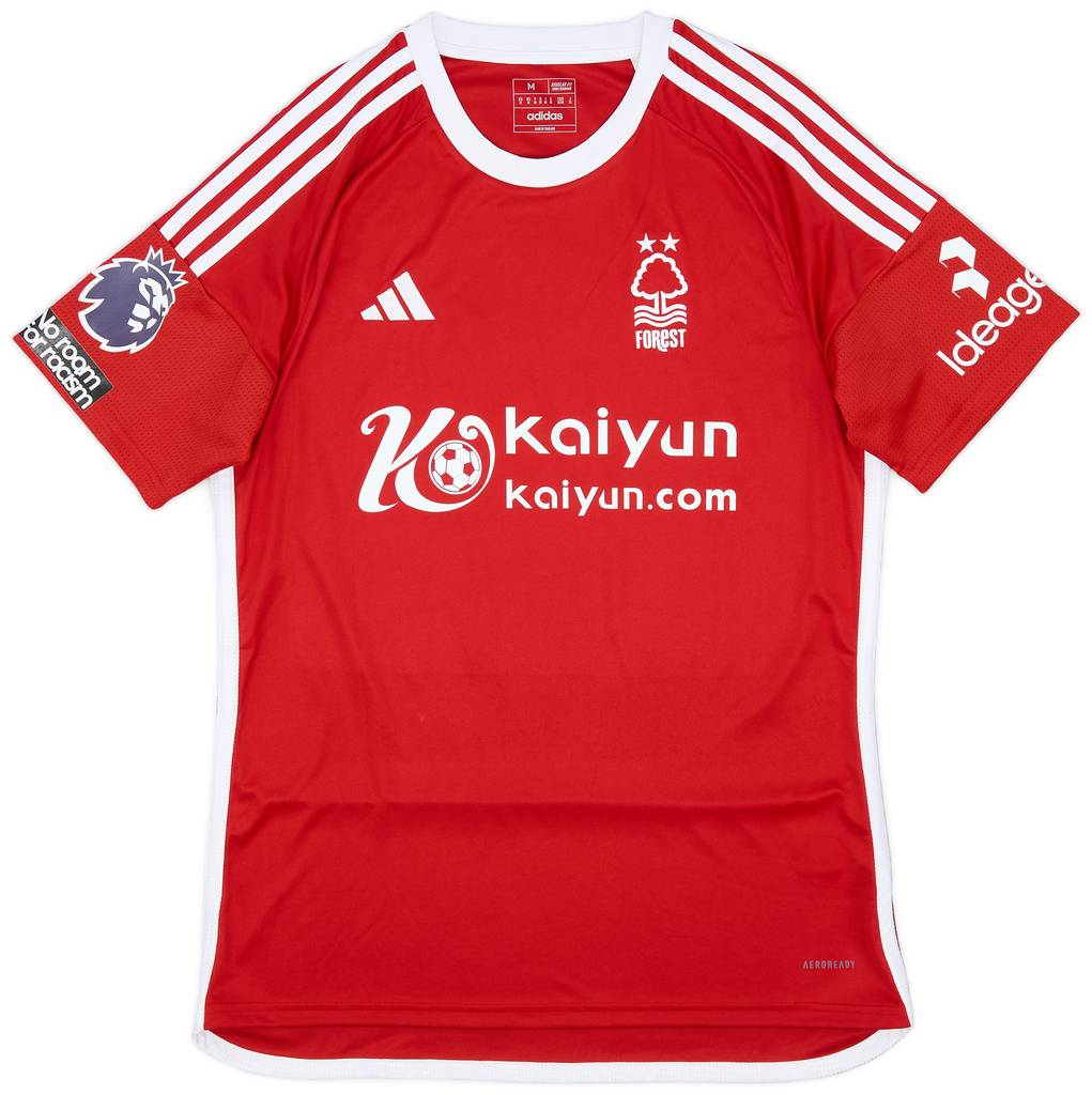 2023-24 Nottingham Forest Match Issue Home Shirt Dominguez #16