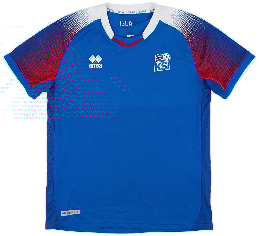 2018-19 Iceland Home Shirt - 8/10 - (L)