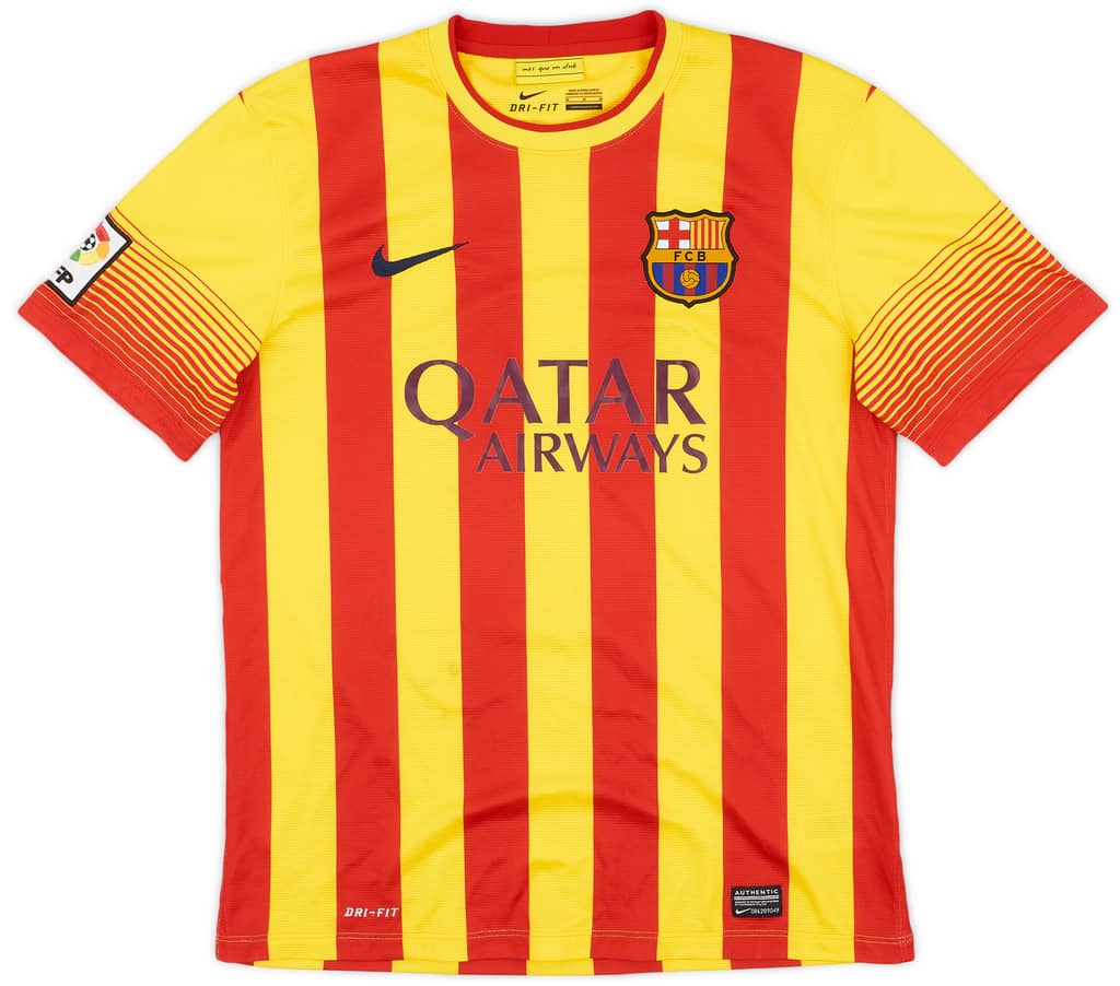 2013-15 Barcelona Away Shirt Messi #10 - 6/10 - (M)