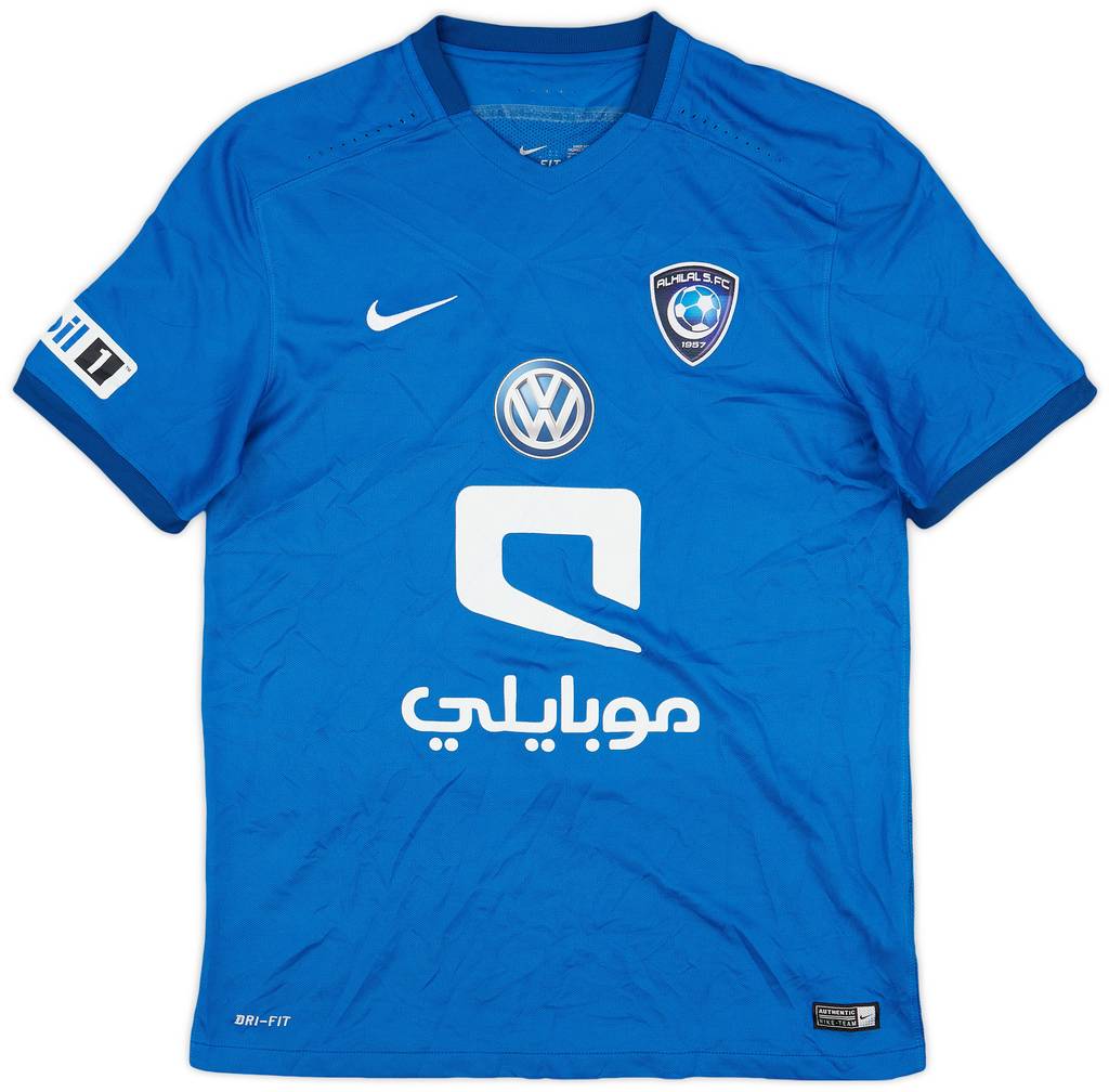 2015-16 Al Hilal Home Shirt #9 - 7/10 - (M)