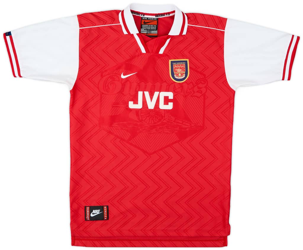 1996-98 Arsenal Home Shirt - 9/10 - (XL.Boys)