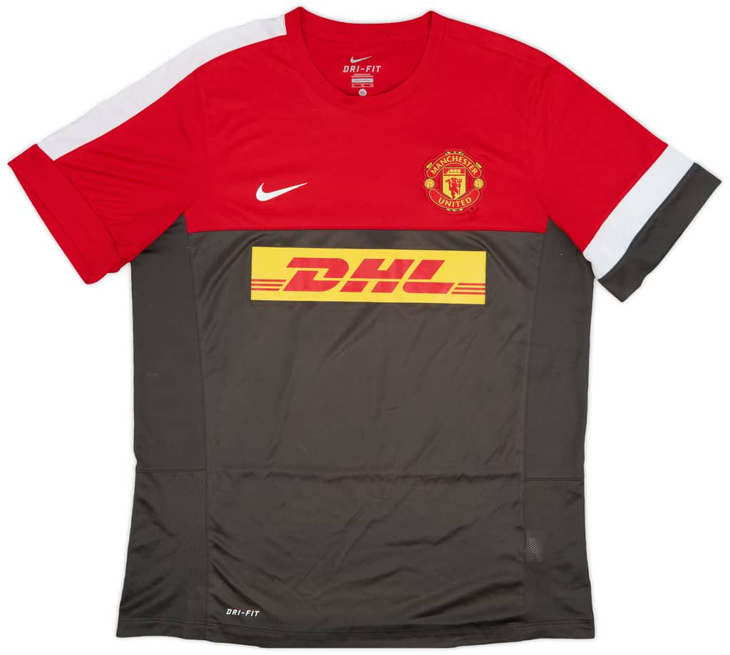 2012-13 Manchester United Nike Training Shirt - 9/10 - (XL)