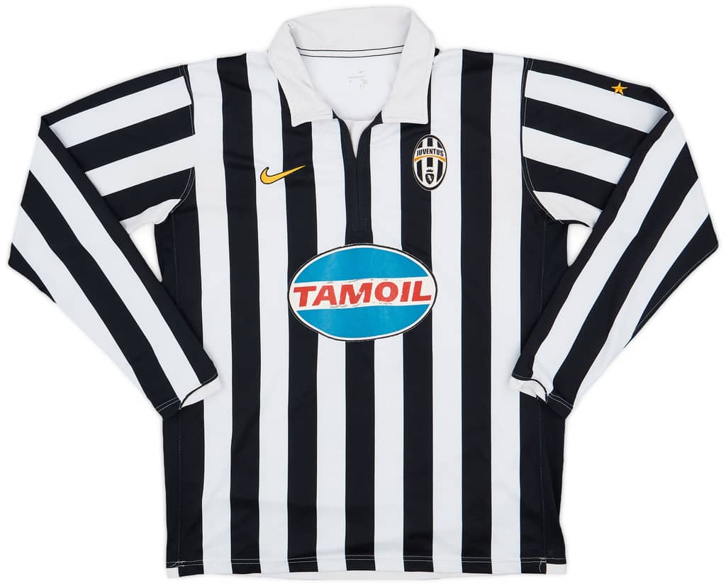 2006-07 Juventus Home L/S Shirt - 5/10 - (L)