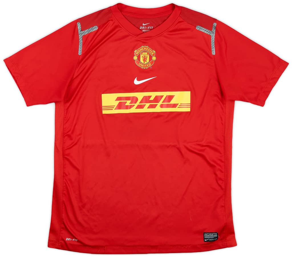 2012-13 Manchester United Nike Training Shirt - 6/10 - (XL.Boys)