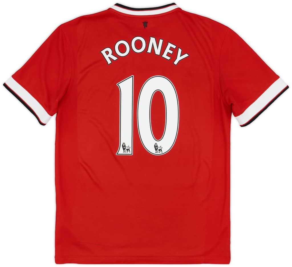 2014-15 Manchester United Home Shirt Rooney #10 - 5/10 - (M)