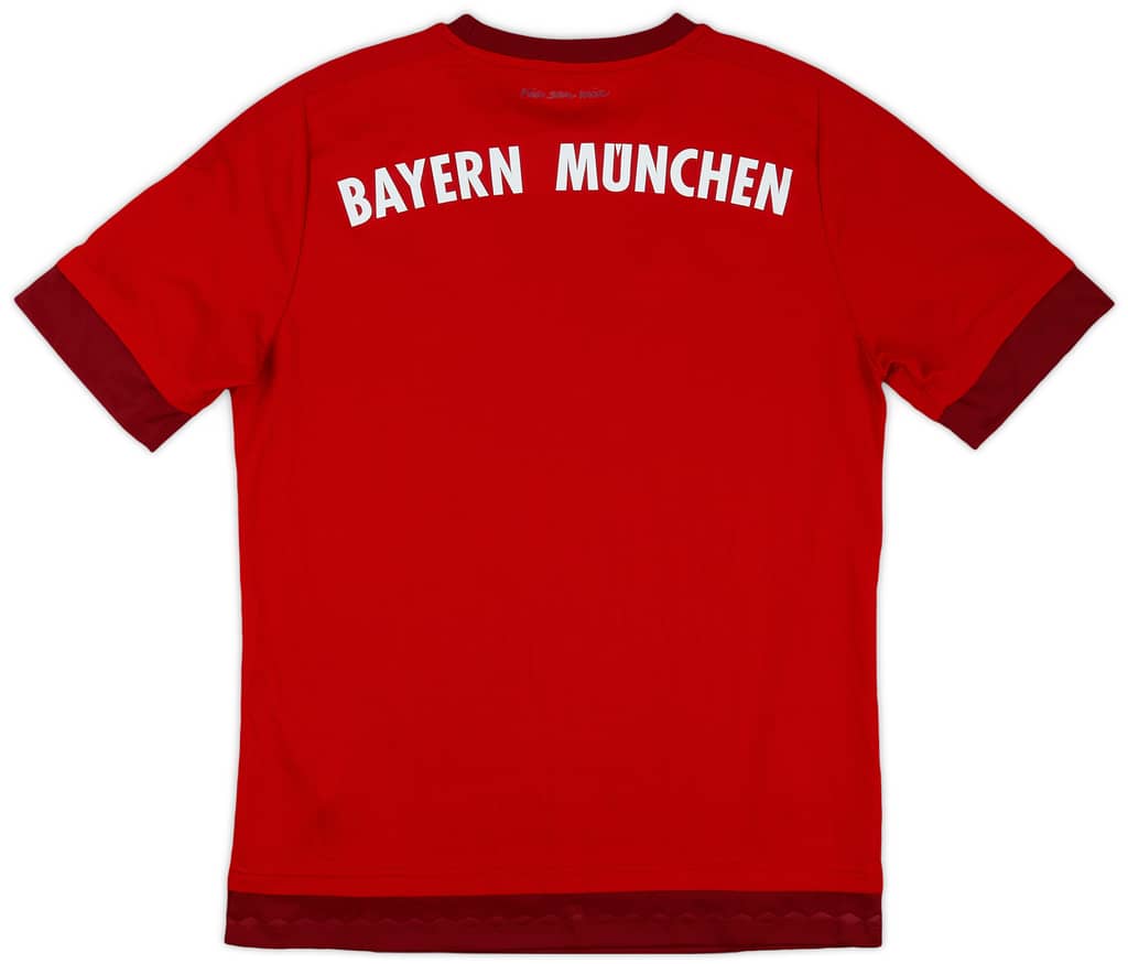 2015-16 Bayern Munich Home Shirt - 9/10 - (XL.Boys)