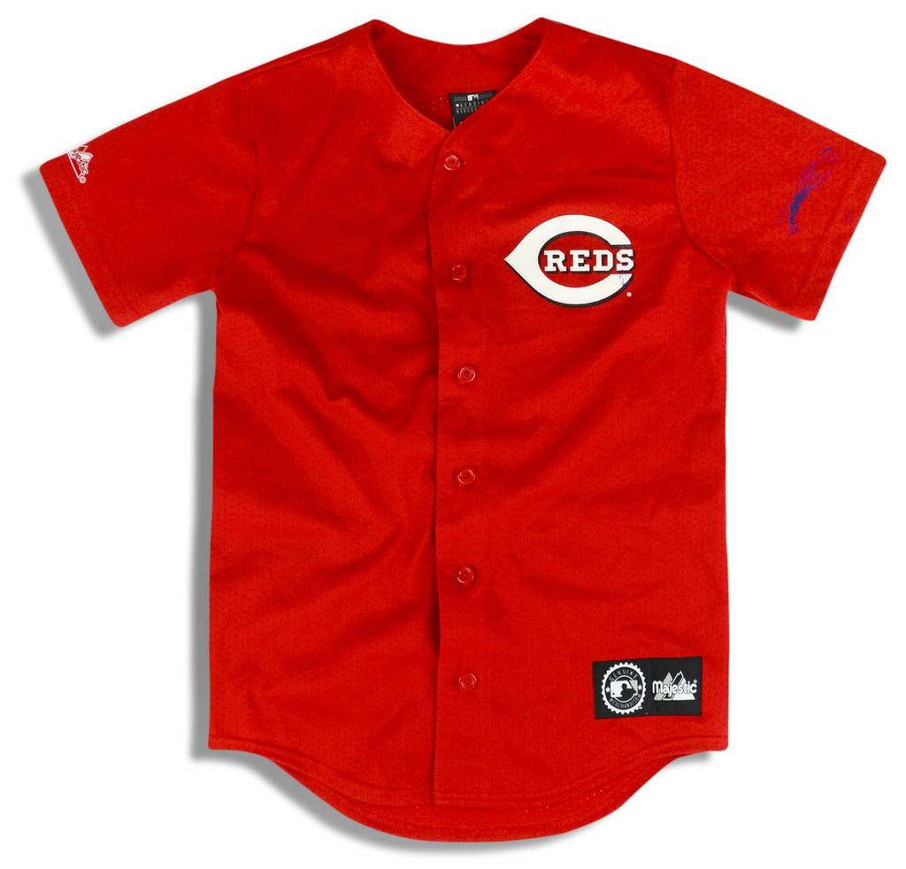 2000s Cincinnati Reds Griffey #30 Majestic Jersey Y