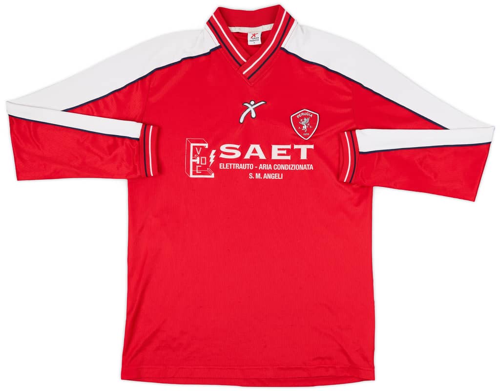 2002-03 Perugia Galex Training L/S Shirt - 8/10 - (L)