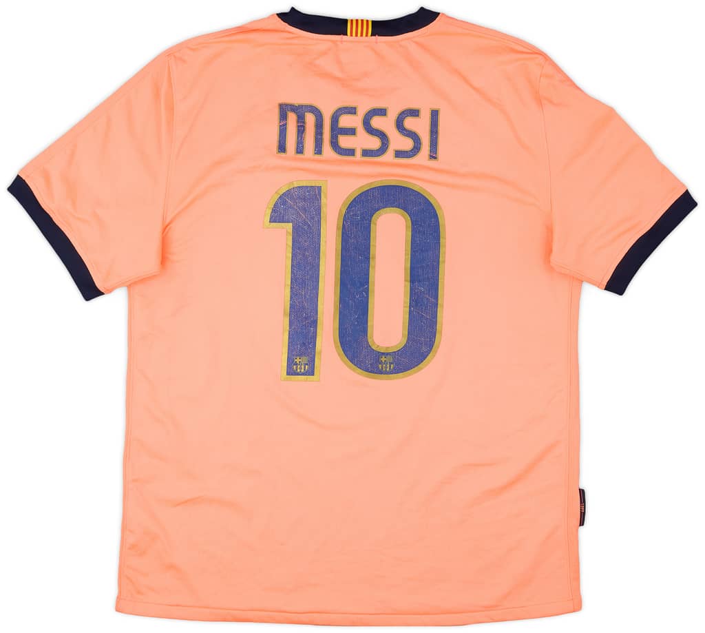 2009-10 Barcelona Away Shirt Messi #10 - 6/10 - (L)