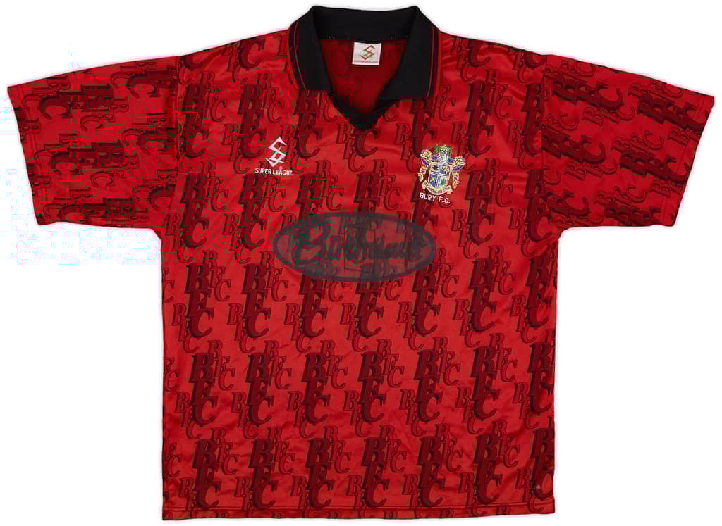 1997-98 Bury Away Shirt - 4/10 - (XL)