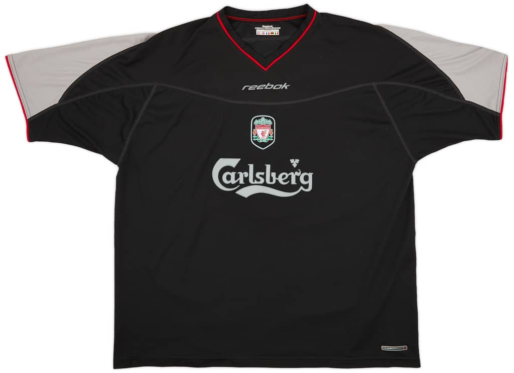 2002-04 Liverpool Away Shirt Gerrard #17 - 7/10 - (XXL)