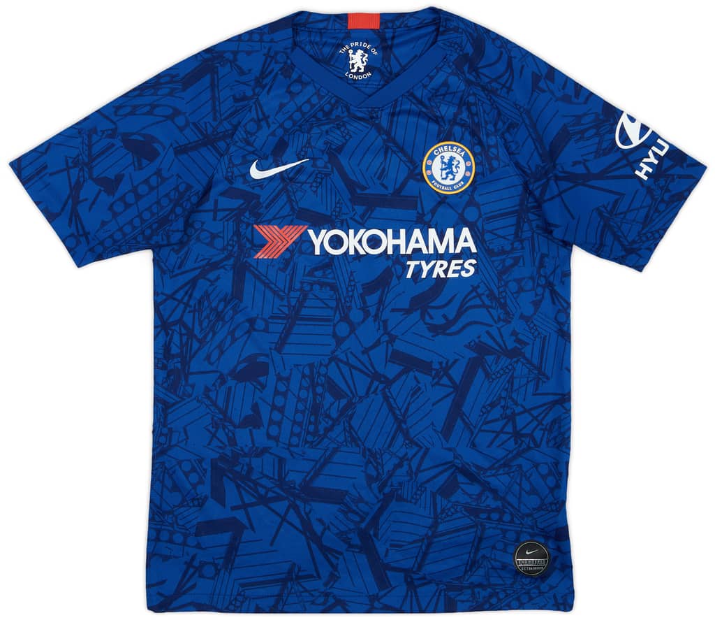 2019-20 Chelsea Home Shirt - 9/10 - (XL.Boys)