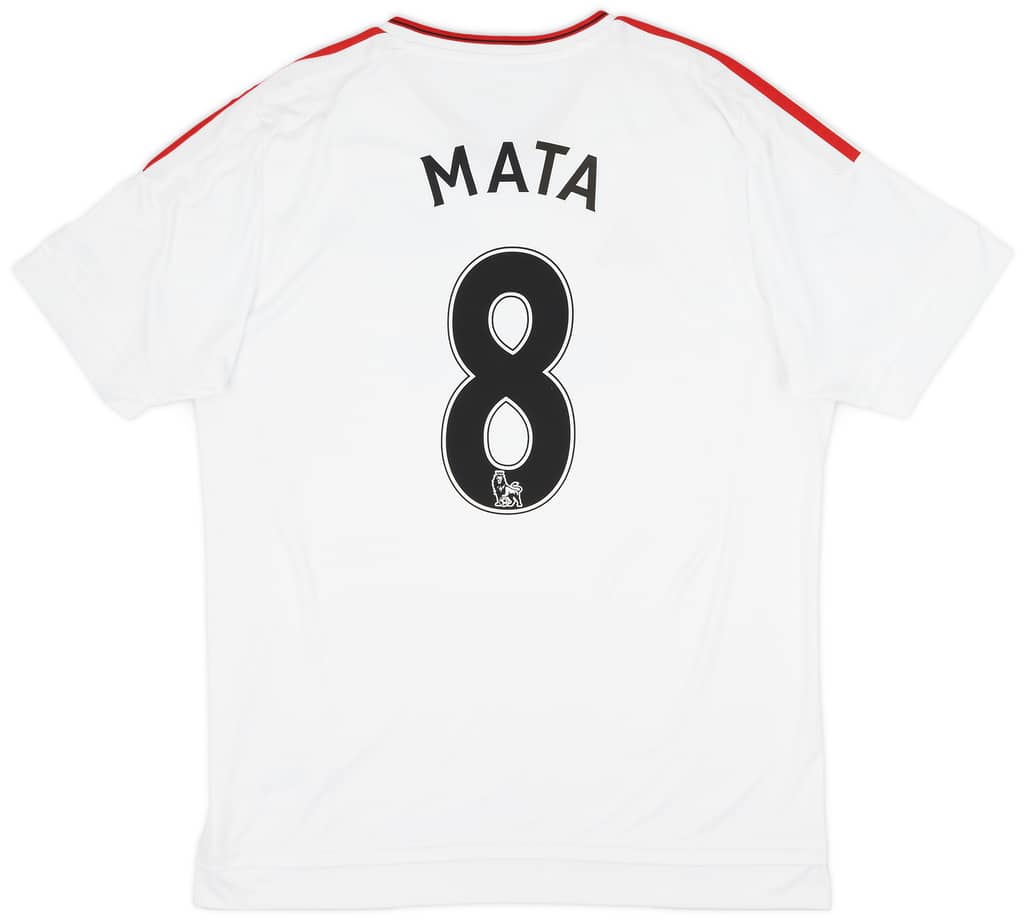 2015-16 Manchester United Away Shirt Mata #8 - 9/10 - (L)