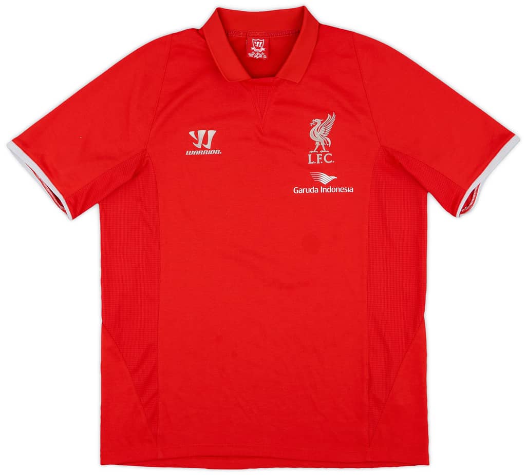 2014-15 Liverpool Warrior Polo Shirt - 8/10 - (L)