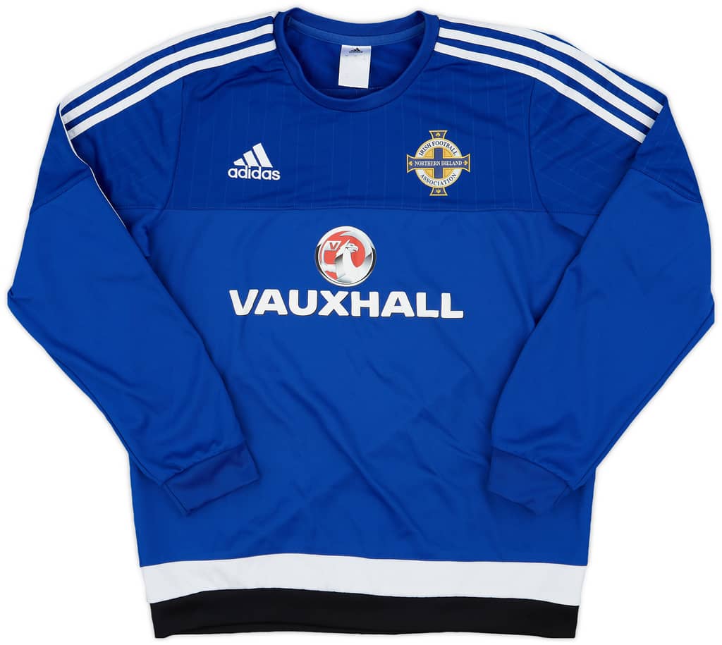 2016-17 Northern Ireland adidas Training Top - 8/10 - (M)