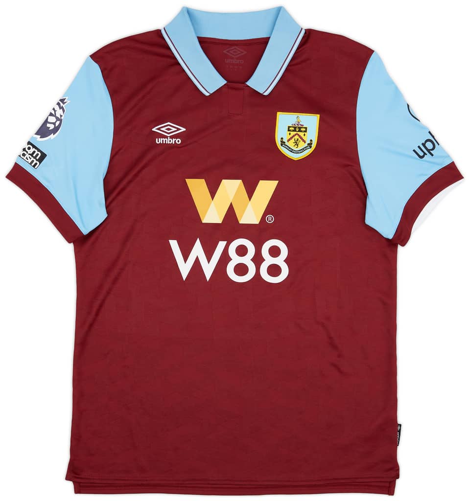 2023-24 Burnley Match Issue Home Shirt O'Shea #2
