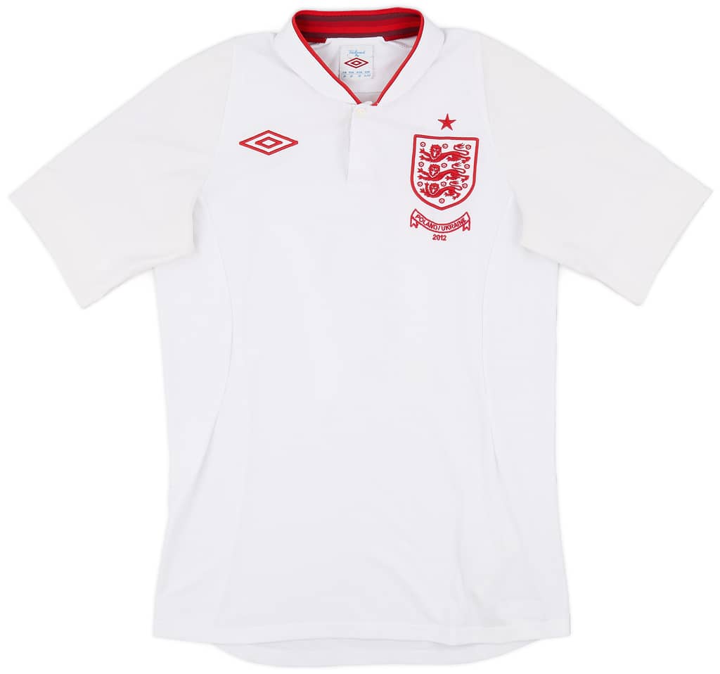 2012-13 England Home Shirt Parker #17 - 6/10 - (S)