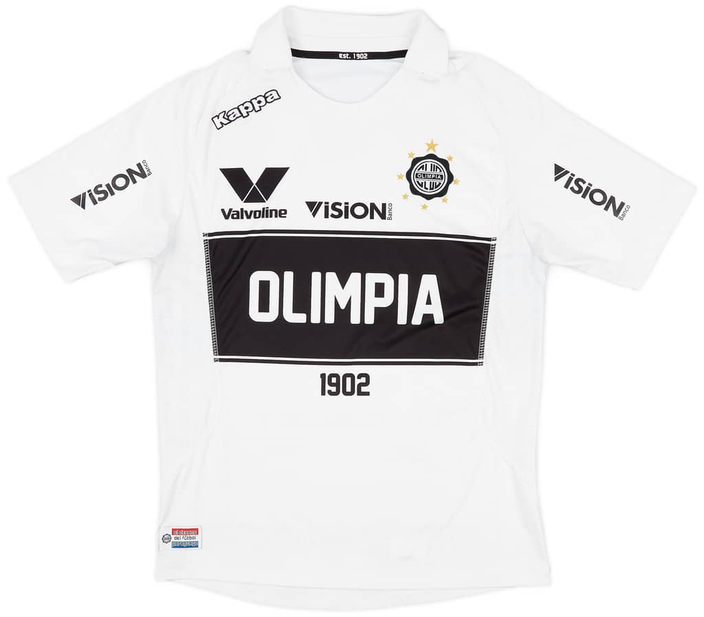 2014 Club Olimpia Home Shirt - 8/10 - (M)