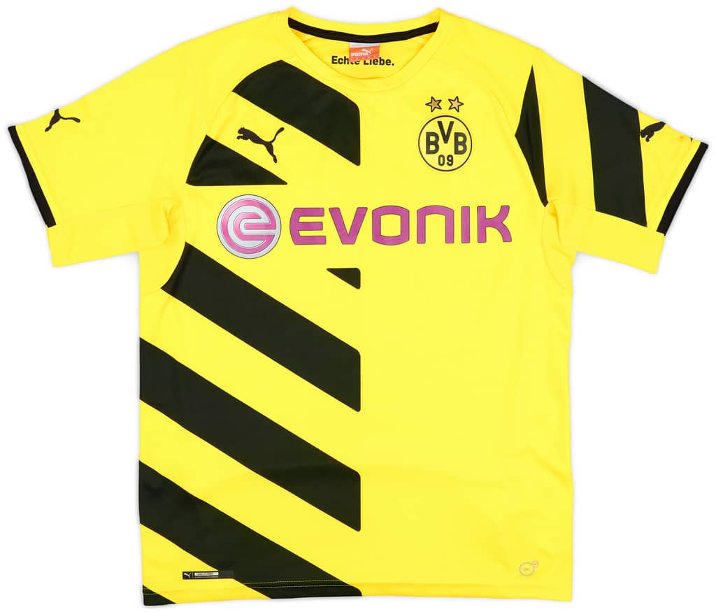 2014-15 Borussia Dortmund Home Shirt - 7/10 - (M)