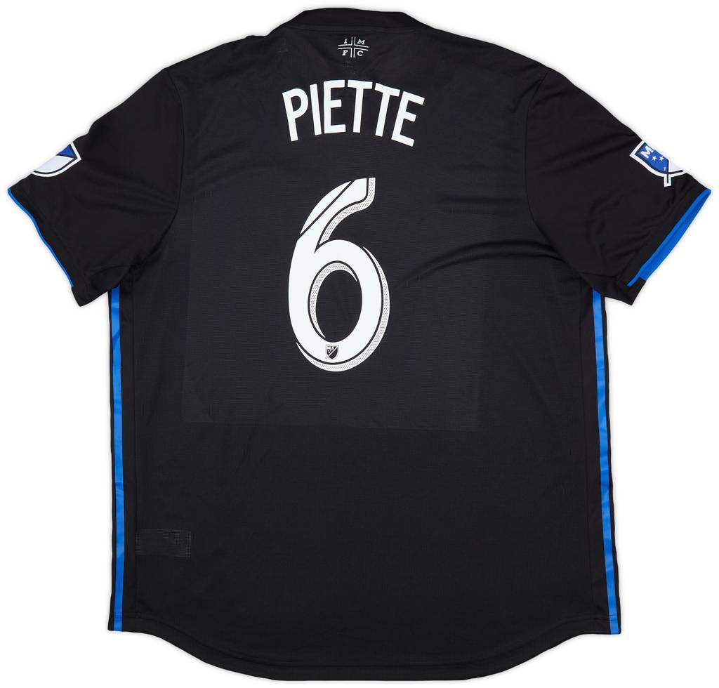 2019-20 Montreal Impact Authentic Home Shirt Piette #6 (XXL)