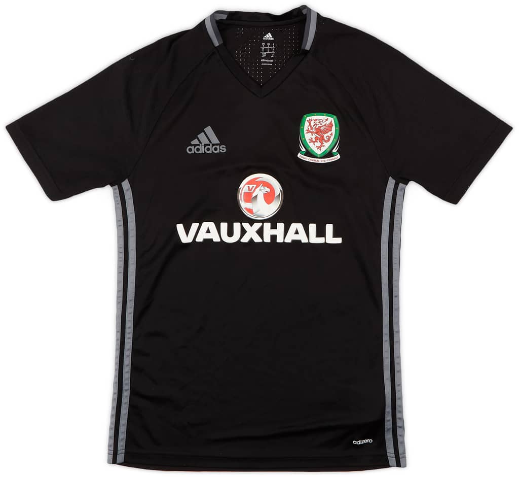 2016-17 Wales adidas Training Shirt - 9/10 - (S)