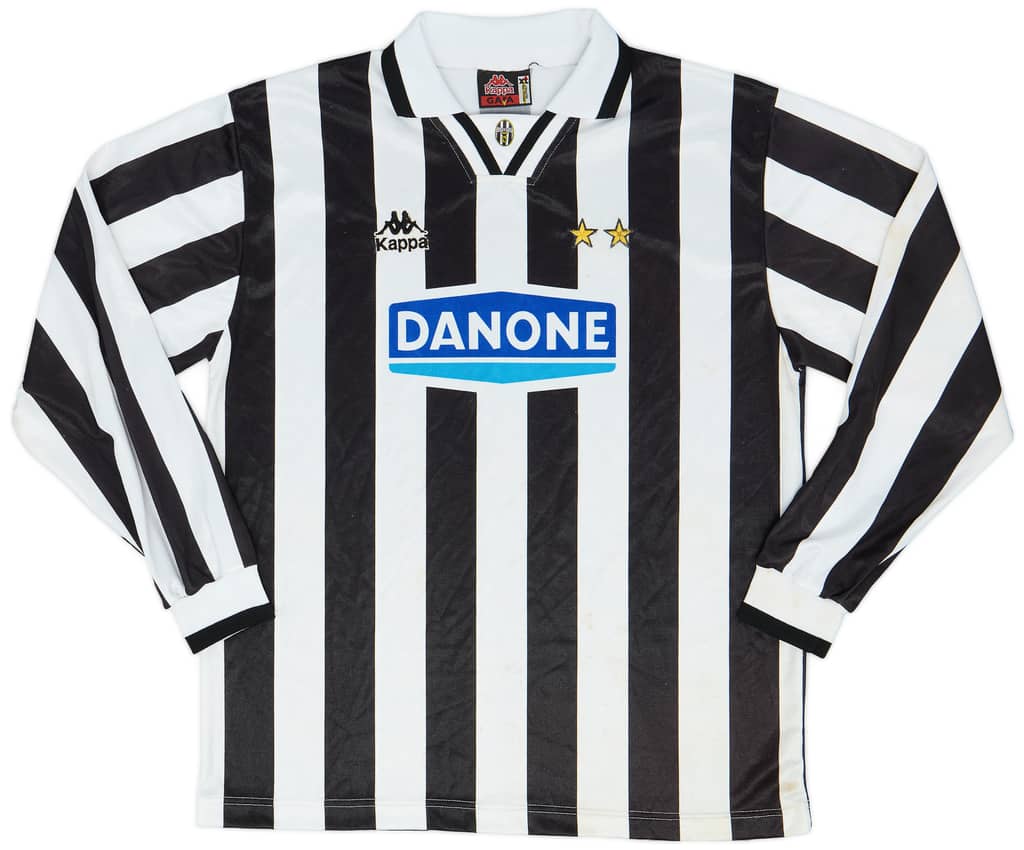 1994-95 Juventus Home L/S Shirt - 6/10 - (XL)
