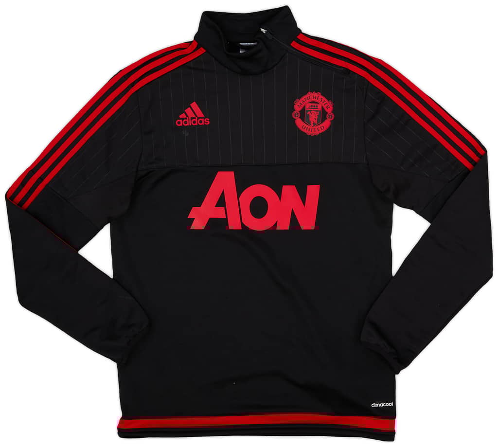 2015-16 Manchester United adidas Training Top - 7/10 - (S)