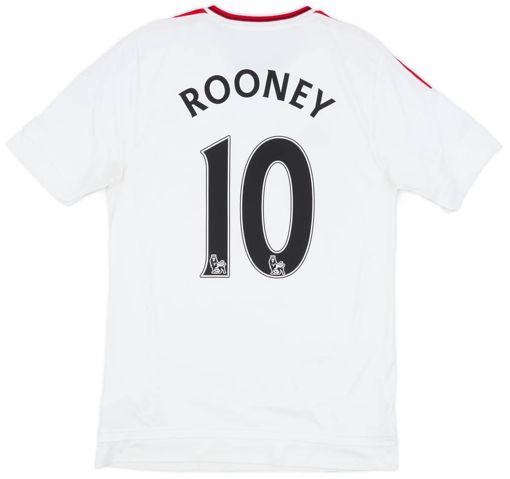 2015-16 Manchester United Away Shirt Rooney #10 - 5/10 - (S)