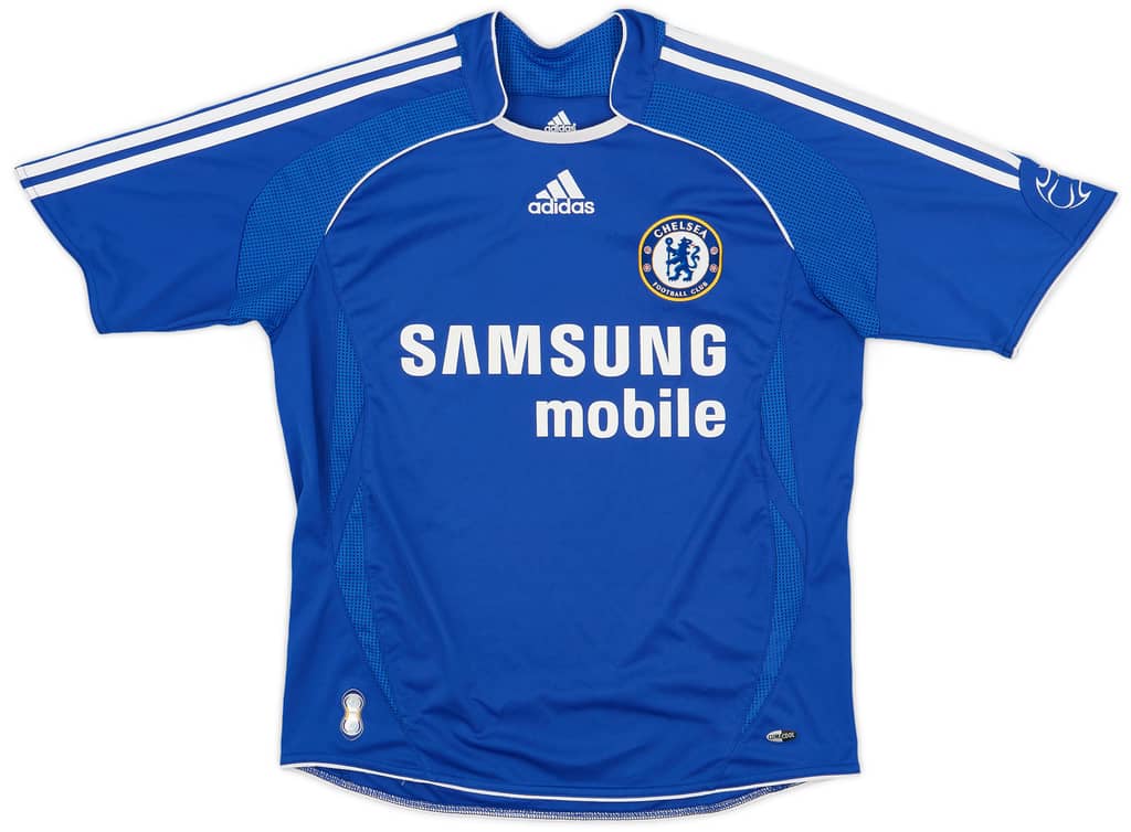 2006-08 Chelsea Home Shirt - 8/10 - (L.Boys)