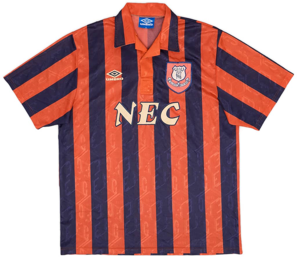 1992-94 Everton Away Shirt - 7/10 - (XL)