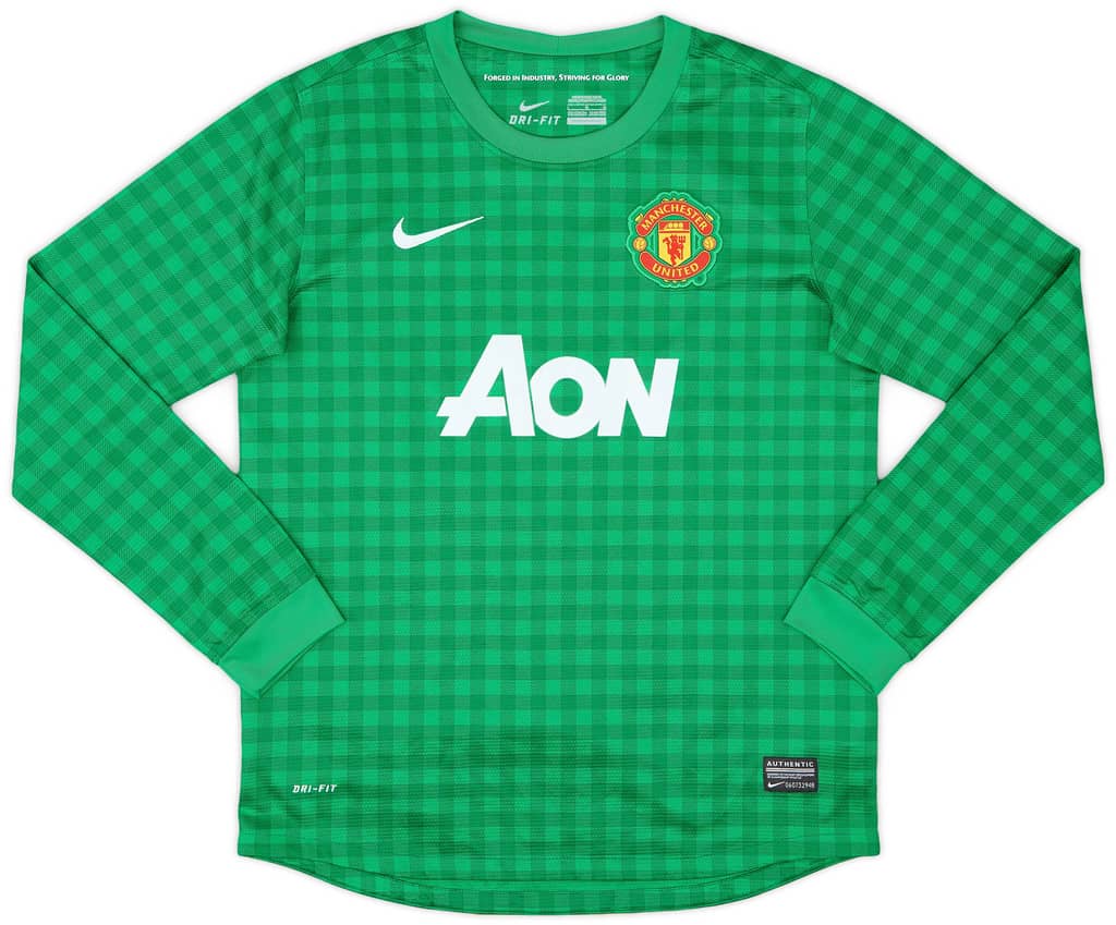 2012-13 Manchester United GK Away Shirt - 10/10 - (L.Boys)