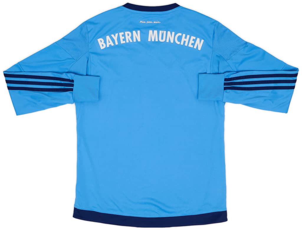2015-16 Bayern Munich GK Away Shirt - 8/10 - (XL.Boys)