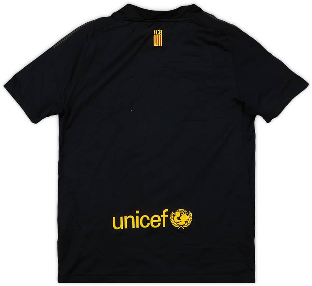 2011-12 Barcelona Away Shirt - 8/10 - (S.Boys)