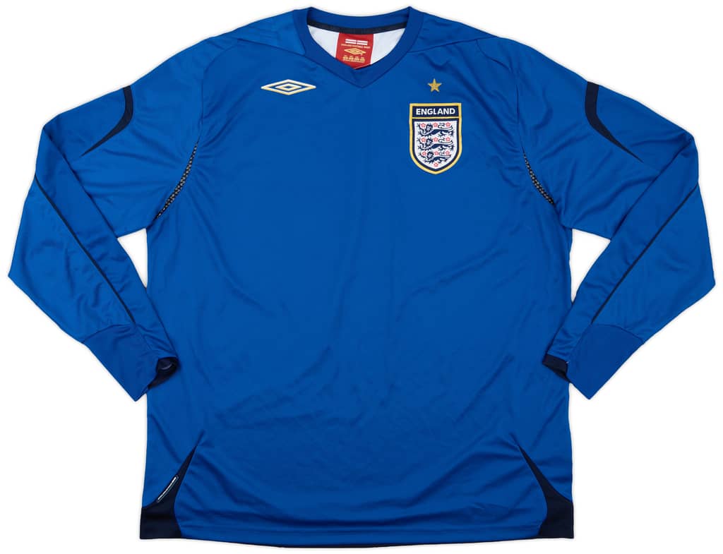2006-08 England GK Shirt - 9/10 - (XXL)