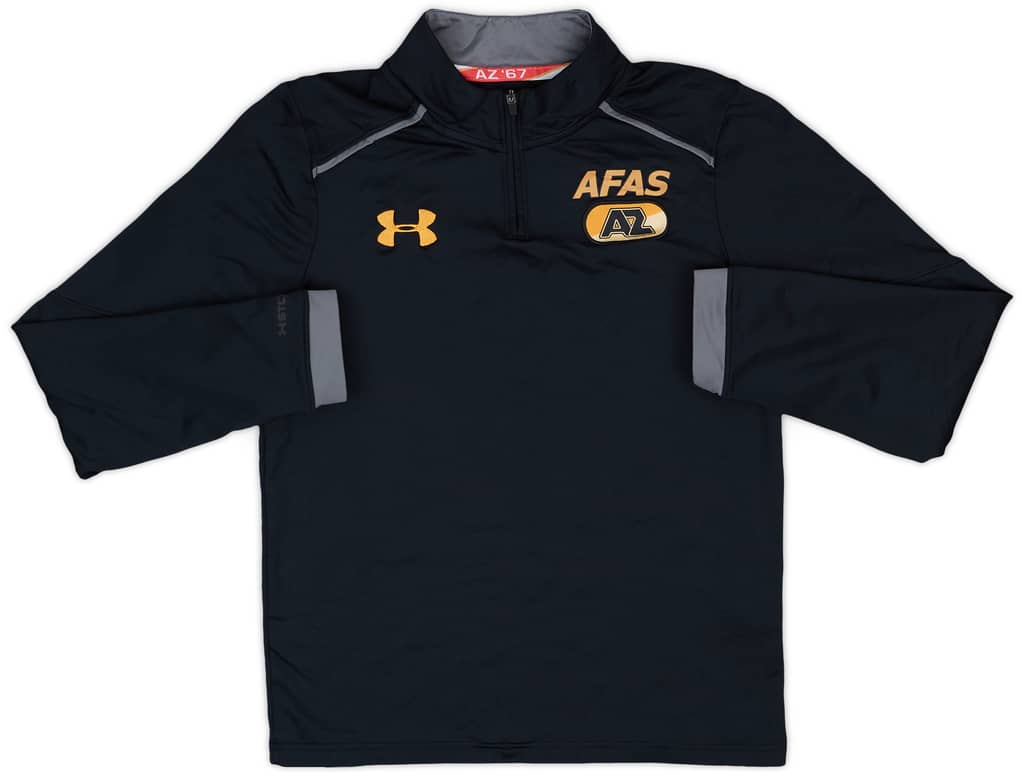 2017-18 AZ Alkmaar Under Armour 1/4 Zip Drill Top - 8/10 - (M.Boys)