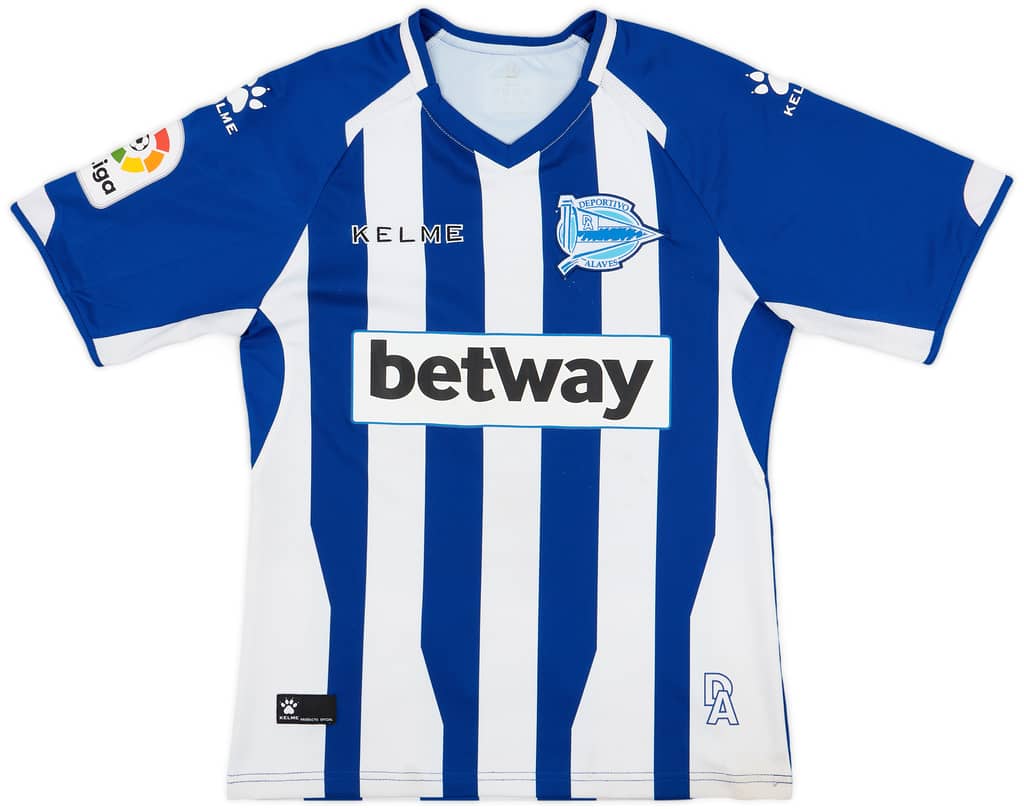 2018-19 Alaves Home Shirt - 7/10 - (S)