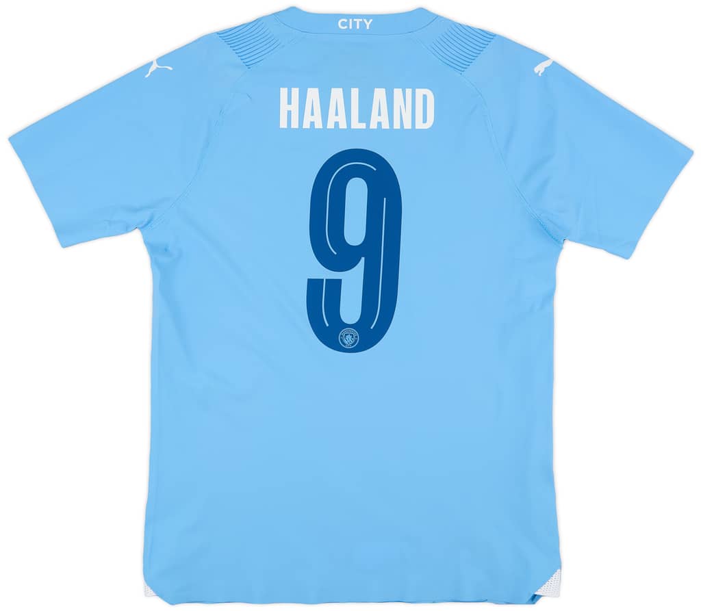 2023-24 Manchester City Authentic Home Shirt Haaland #9 (M)